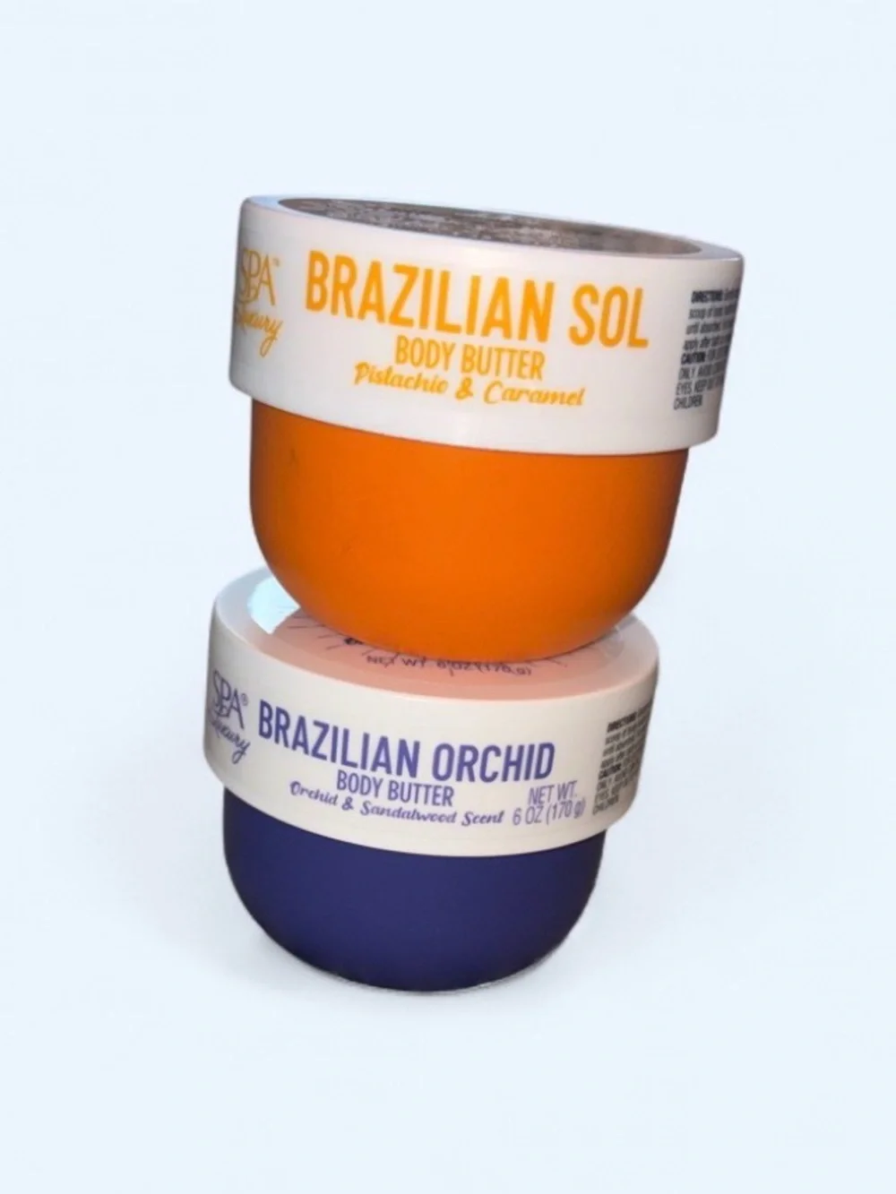 Spa Luxury Brazilian Sol & Brazilian Orchid Body Butter Duo